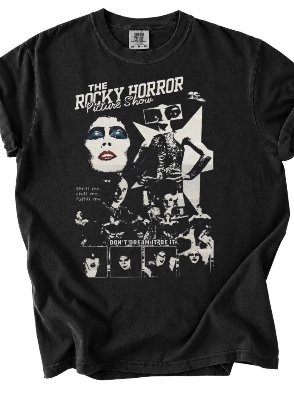 The Rocky Horror Picture Show Graphic Tee - Black